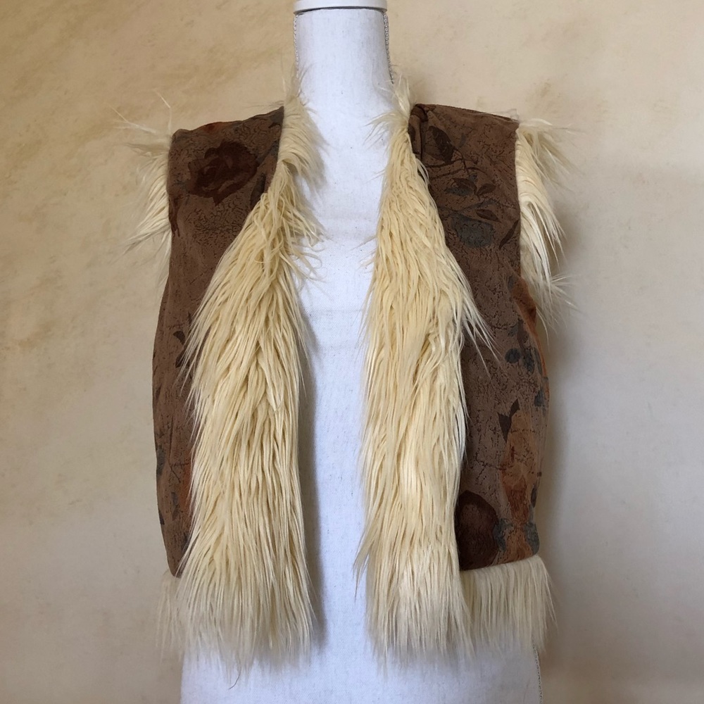 Reversible Fur/Suede Vest